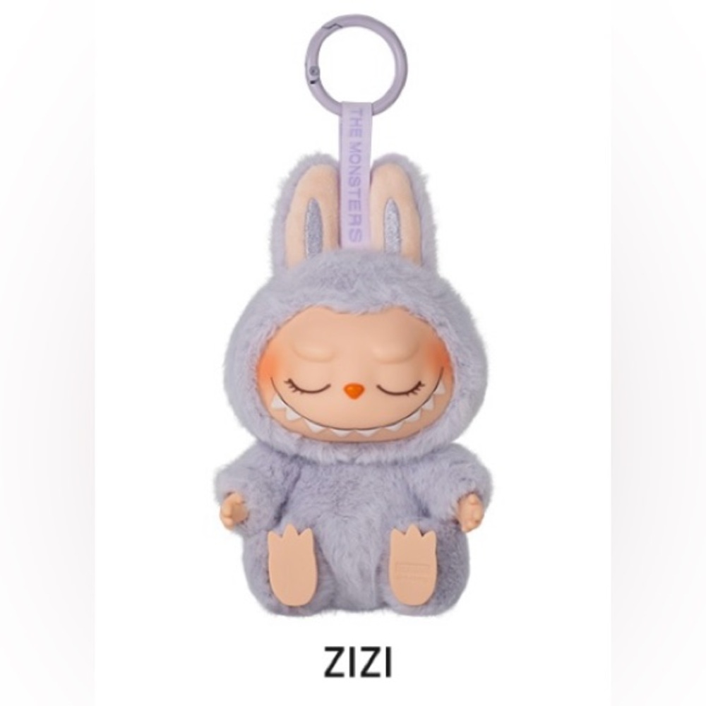🧸LABUBU “ZiZi” – Have A Seat Series Vinyl Plush Keychain  | POP MART | NEW 🧸